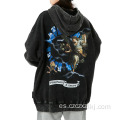 Fashion Men's Angel Alphabet Alphabet Print Hoodie